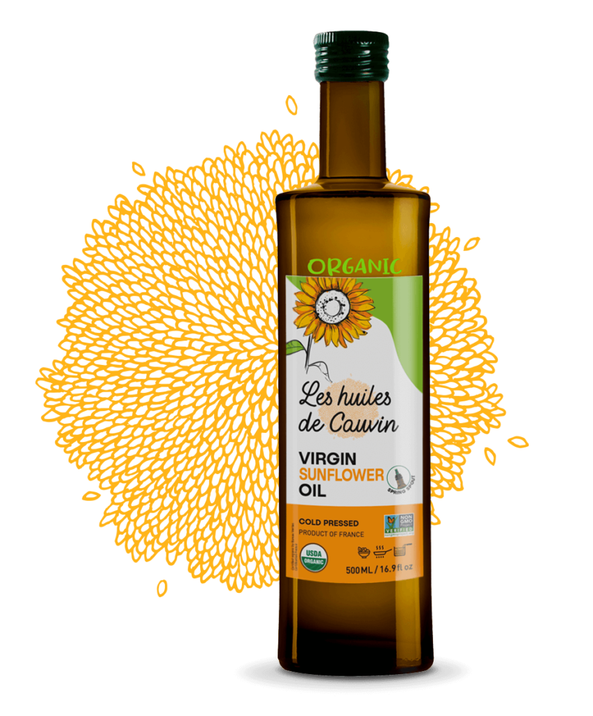 Sunflower oil Organic - Huile Cauvin