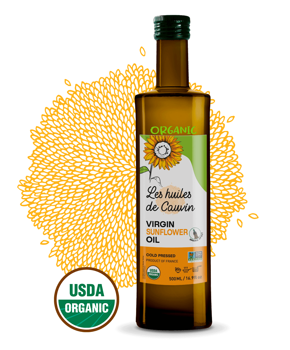 Sunflower oil Organic - Huile Cauvin